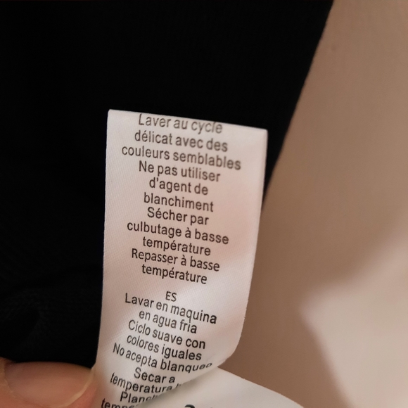 Revamped Black Long Sleeved Turtleneck Sweater - Picture 5 of 5